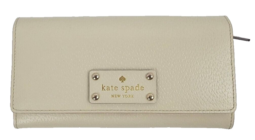 Kate Spade New York Remy Villanova Cafe Color Envelope Style Wallet in box w/tag